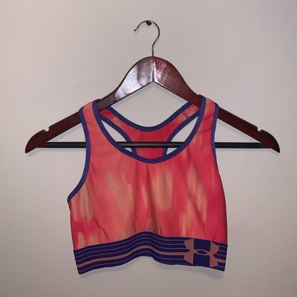 Under Armour Other - Under Armour Red & Blue Sports bra size S